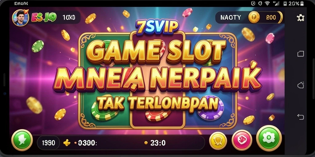 Tampilan menarik gameplay slot 7SVIP yang menghibur.