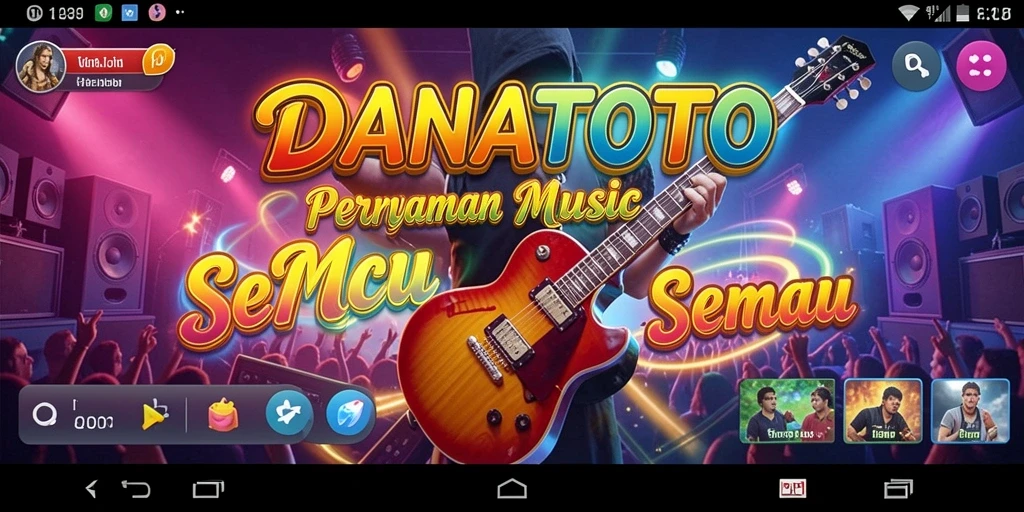 Tampilan dinamis dari gameplay DANATOTO yang mengasyikkan.