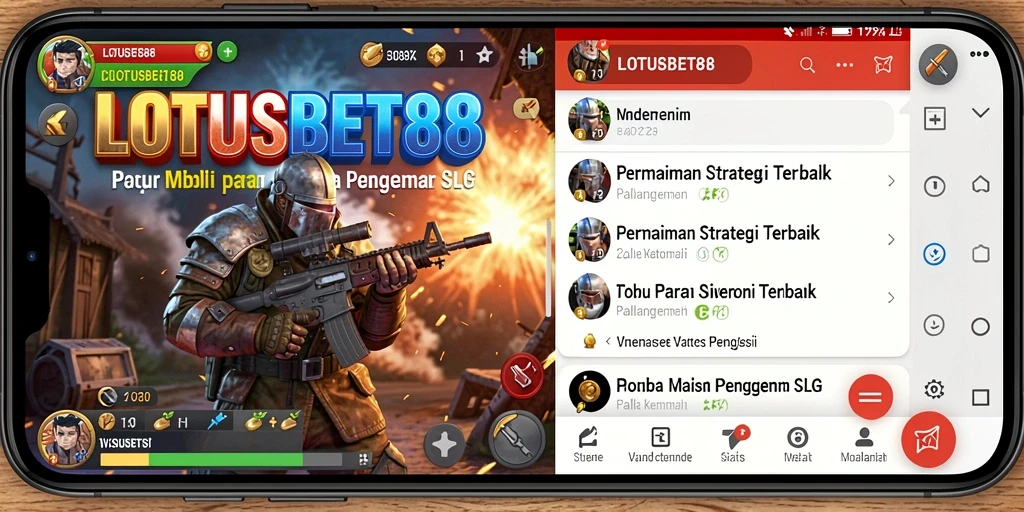 Screenshot gameplay LOTUSBET88 yang menampilkan aksi strategis yang mendebarkan.