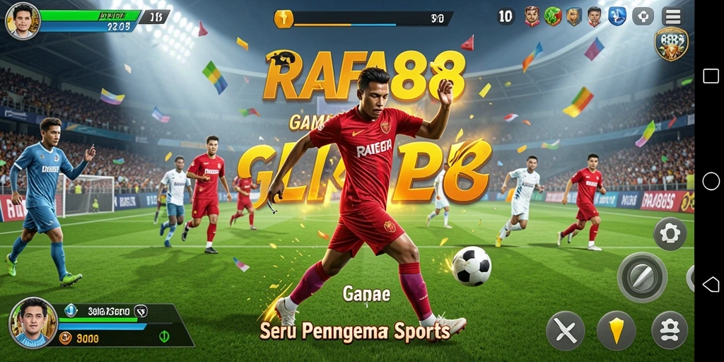 Tampilan utama gameplay RAFA88 yang menarik dan kompetitif.
