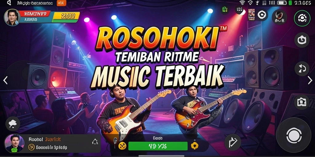 Screenshot utama menunjukkan gameplay menarik di ROSOHOKI.