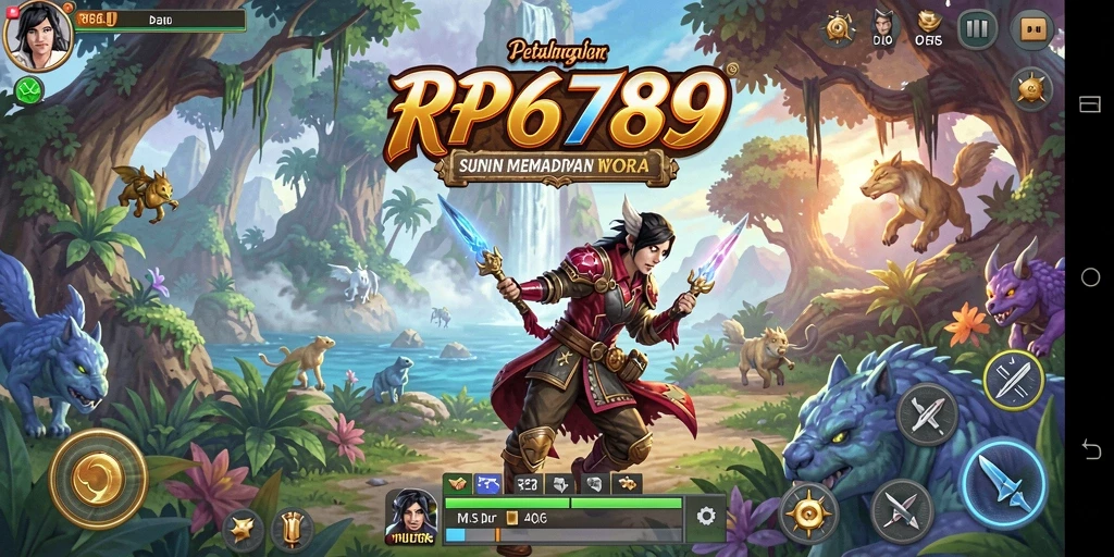 Screenshot utama RP6789 yang menunjukkan gameplay Match-3 yang menarik.