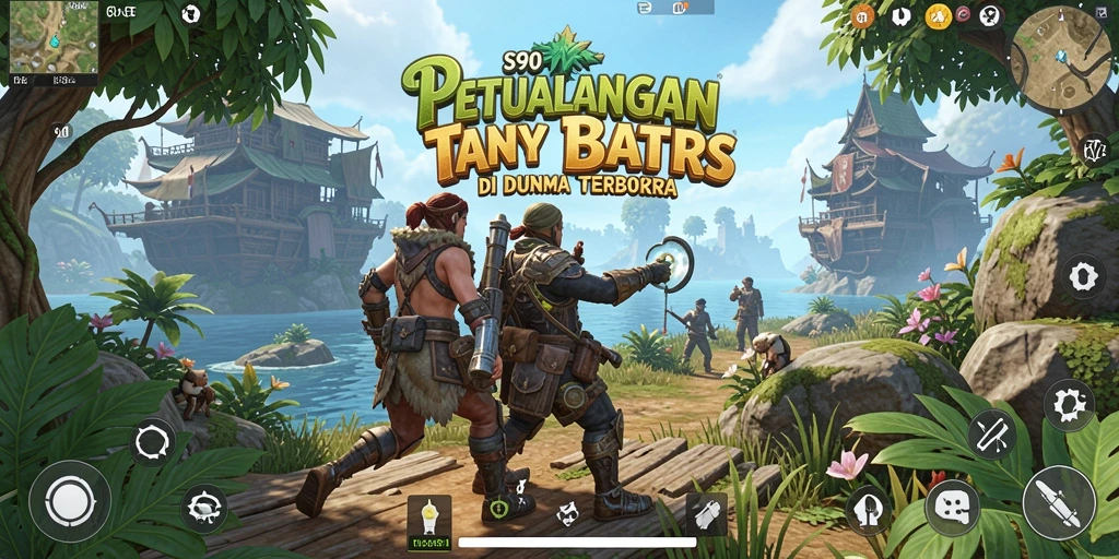 Gameplay S80 yang menakjubkan dalam dunia terbuka.